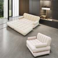 Chaise gonflable de sofa de bébé de conception moderne avec le canapé-lit gonflable portatif de PVC de pompe intégrée