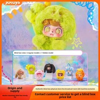 Jouet Figurine Monstre en Peluche Émotionnel Q-Bao en Boîte Mystère, Emballage en Boîte Couleur PVC, Jouet Tendance Fabriqué en Chine, Provenance Authentique