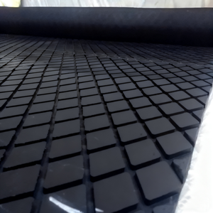 O látex resistente ao calor nervou a folha de borracha/a cobertura de retardo do cilindro moldou a costa 60-80 uma dureza - Product Image 5