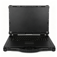 Ordinateur portable robuste industriel étanche avec double écran de 15,6 pouces, processeur Intel Core I7/i9, SSD jusqu'à 4 To, carte graphique NVIDIA RTX