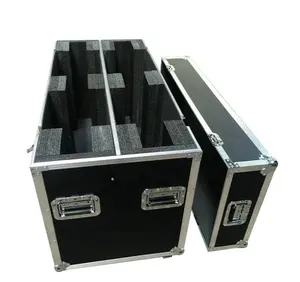 Customized 55 inch LCD TV Flight Case, 65 inch Display Screen Transportation Aluminum Alloy Packaging Box