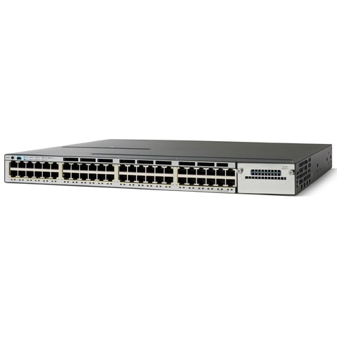 3750 Series Switch 48 Ports POE+ Layer 3 Gigabit Ethernet Switch WS-C3750X-48PF-S