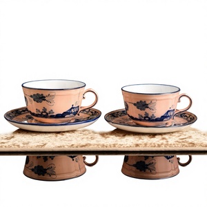 Venta al por Mayor de Tazas de Porcelana Estilo Americano 1735, Juego Completo de Vajilla de Lujo Portátil para Café y Regalo - Product Image 4