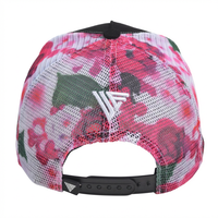 Gorra Trucker de Malla de 5 Paneles con Diseño de Bordado 3D para Deportes, Ciclismo, Viajes al Aire Libre, Pesca, para Hombres y Mujeres