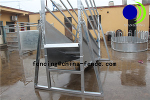 Nhà Máy Giá có thể điều chỉnh Heavy Duty mạ kẽm di động Gia súc chăn nuôi tải đoạn đường nối - Product Image 4