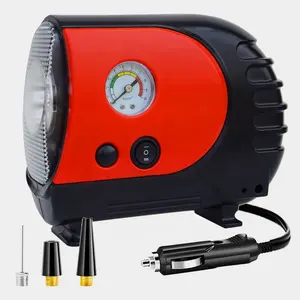 New Model Portable Auto Tire Inflator Multi air pump or Mini Tire Compressor With LED Light