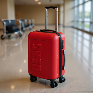 Maleta Expandible con Ruedas USAG de 20 Pulgadas, Color Rojo, para Viaje - Product Image 3