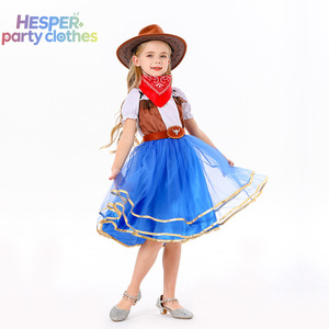 Disfraz de Princesa de Alta Calidad HESPER, Disfraz de Vaquero del Oeste para Niños y Niñas, Ropa para Actuaciones en Escenario y Carnaval - Product Image 2