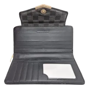 Portafoglio Mini stile semplice classico da donna 5 porta carta di separazione chiusura aperta da donna borsa RFID protetta corta in Nylon poliestere - Product Image 5