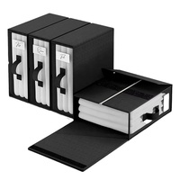 Nouvelles boîtes de rangement pour draps de lit, pliables, rectangulaires, grandes, avec fenêtre transparente, pour armoire, chambre à coucher, empilables
