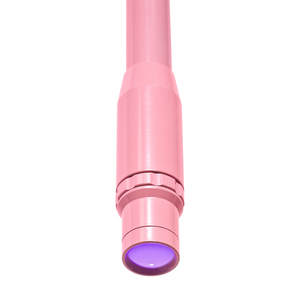 Pinky Leem, venta al por mayor, pegamento para pestañas LED, lámpara UV de curado, 5W, luz UV, rueda giratoria, 410nm, suelo, rosa, naranja, uso doméstico, Material de Metal - Product Image 1