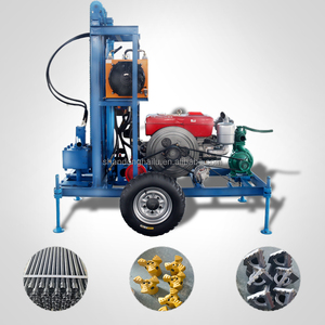 Machine portative professionnelle de trou d'alésage 150 mètres de profondeur de plate-forme de forage de puits d'eau hydraulique composants de noyau de moteur diesel - Product Image 6