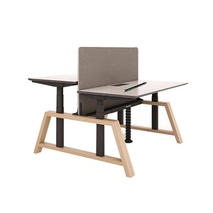 Popular Hot Sale Height Adjustable Standing Intelligent L Shape <b>Office</b> Home Executive Workstation Furniture Desks <b>Table</b> - Product Image 2