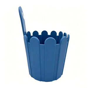 Maceta <span class=keywords><strong>de</strong></span> Flores Colgante <span class=keywords><strong>de</strong></span> Pared, Mini Jardinera <span class=keywords><strong>de</strong></span> PVC <span class=keywords><strong>para</strong></span> Exteriores, Balcón, con Diseño Minimalista <span class=keywords><strong>para</strong></span> Uso Doméstico - Product Image 3
