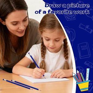 Crayons noirs durables Yaolan personnalisables avec logo pour étudiants, cadeau promotionnel, crayons standard pour l'écriture et le dessin, en soie, vente en gros - Product Image 4