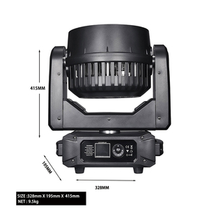 Igracelite K15 LED Wash Big Bee Eye 19x40W RGBW Luz de Cabeza Móvil para Iglesia, Boda, Escenario - Product Image 3