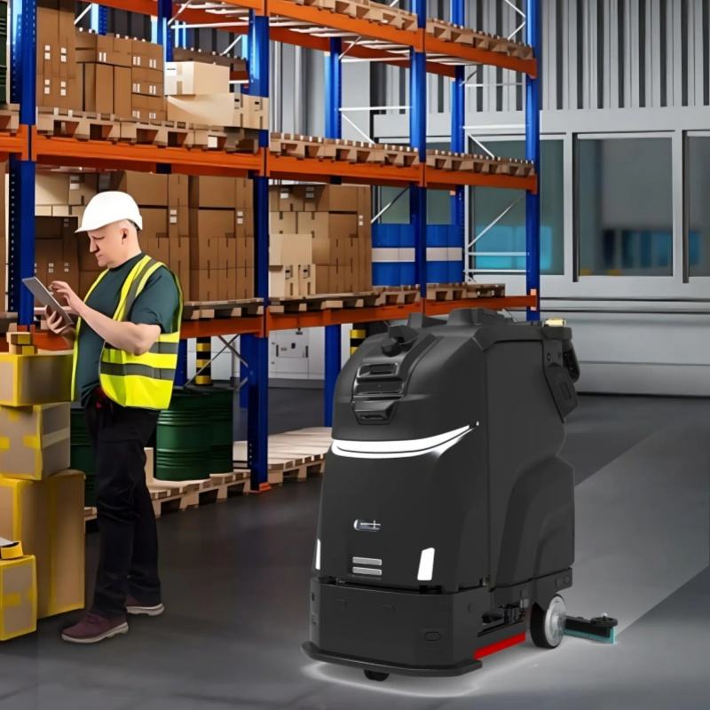 warehouse cleaning robot Intelligent Cleaning Robot Industrial ...