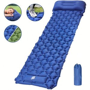 แผ่นรองนอนเป่าลมแบบพกพา Ultralight TPU สำหรับตั้งแคมป์และแบกเป้ พร้อมฉนวนกันความร้อน - Product Image 4
