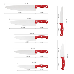 <span class=keywords><strong>Set</strong></span> <span class=keywords><strong>di</strong></span> <span class=keywords><strong>Coltelli</strong></span> Professionali da <span class=keywords><strong>Chef</strong></span> - Lama in Acciaio Inossidabile, Manico Durevole in POM, <span class=keywords><strong>Coltelli</strong></span> Affilati <span class=keywords><strong>per</strong></span> Cucina Domestica e Ristorante - Product Image 2