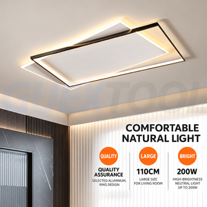 Household Items Lighting Supplies Full Spectrum <b>LED</b> New Living Room <b>Light</b> <b>Ceiling</b> <b>Light</b> in the Lobby of Creative Minimalist - Product Image 2