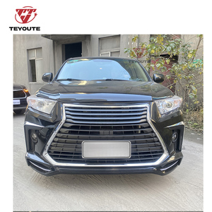 Kit carrosserie de haute qualité pour <span class=keywords><strong>Toyota</strong></span> Highlander 2009-2011, modification du pare-chocs avant, kit de tuning LX, lifting de carrosserie, pare-chocs de voiture - Product Image 4