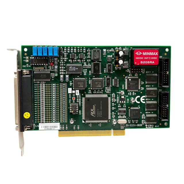 ADLINK PCI-9111 51-12251-0B20 16-CH 12/16-Bit 100 KS/s Low-Cost Multi-Function DAQ Cards Embedded Computer in Stock