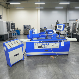 Máquina Rectificadora Cilíndrica CNC de Alta Precisión para Ejes Metálicos, Equipo Industrial, Color Azul - Product Image 3
