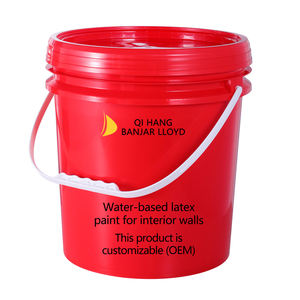 Pintura de Pared de Látex Acrílico Ecológica al por Mayor, Revestimiento para Interiores a Base de Agua para Paredes Interiores, Aplicación Líquida con Brocha - Product Image 1