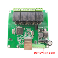 Interrupteur WiFi intelligent ESP32, carte relais Ethernet, Domoticz, Home Assistant, openHAB, RS485, TCP, UDP, minuterie 4 canaux, IP Watchdog