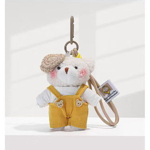 Portachiavi <span class=keywords><strong>Peluche</strong></span> Orsacchiotto Adorabile HECION di Tendenza con Design Creativo a Lavagna per Borse e Zaini - Product Image 5