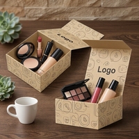 Boîte cadeau magnétique de style livre, boîte rigide avec insert en mousse pour thé, cosmétiques, bijoux, logo personnalisé, emballage cadeau en gros