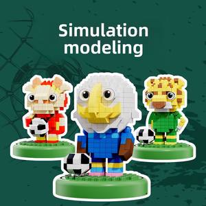 Figuras <span class=keywords><strong>de</strong></span> Personajes <span class=keywords><strong>de</strong></span> Fútbol Transfronterizas 2026, Accesorios <span class=keywords><strong>de</strong></span> Juego <span class=keywords><strong>de</strong></span> Fútbol <span class=keywords><strong>de</strong></span> ABS, Mascotas Compatibles con Bloques, Caja <span class=keywords><strong>de</strong></span> Color - Product Image 3