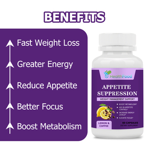 Premium Quality Appetite Suppression Capsules Contains Lemon Juice Powder Promote a Healthy Metabalism Adult Slimming Capsules - Product Image 3