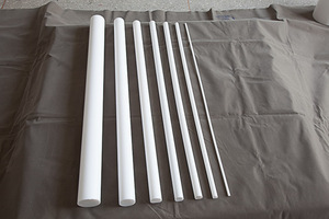 באיכות גבוהה בתולה <span class=keywords><strong>ptfe</strong></span> פלסטיק ערבוב מוט זכוכית מלא מלא <span class=keywords><strong>ptfe</strong></span> לבן מוצק פחמן פלדה עגול בר - Product Image 3