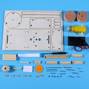 Trẻ em sản xuất nhỏ phát minh <span class=keywords><strong>Robot</strong></span> Mài học sinh tiểu học tự chế lắp ráp đồ chơi thí nghiệm khoa học - Product Image 5