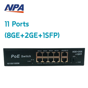 Conmutador Gigabit Poe de 8 puertos ANPA con QoS 2 Uplink 48V <span class=keywords><strong>10</strong></span>/100/1000m <span class=keywords><strong>Ethernet</strong></span> 3038 3048GE Conmutadores de red ODM/OEM - Product Image 4