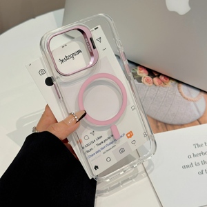 <span class=keywords><strong>เคส</strong></span>โทรศัพท์มือถือดูดซับแรงกระแทกแม่เหล็กโปร่งใสสำหรับ itel A60 <span class=keywords><strong>A70</strong></span> A05S A04 - Product Image 4