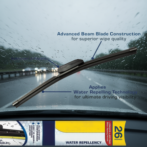 Lame d'essuie-glace Rain-X de 26 pouces avec technologie hydrofuge pour une visibilité améliorée - Product Image 2