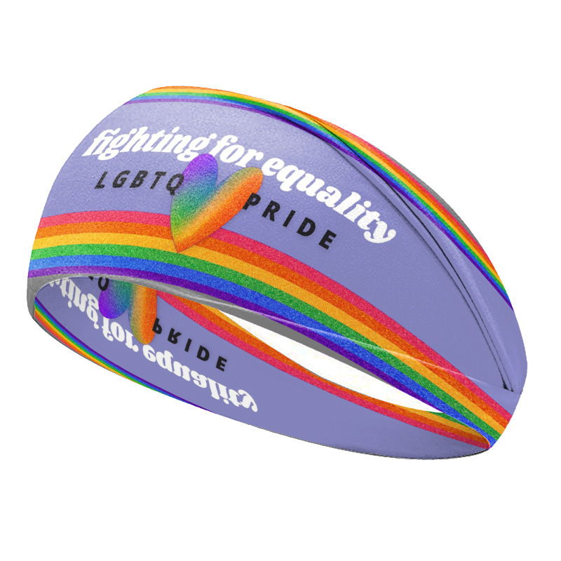 Bandeau Arc - En - Ciel, Robe de Fierté Accessoires arc - en - ciel LGBT Gay Pride Décoration Fleur Couronne Pride Party Favor Journée des Femmes et des Filles