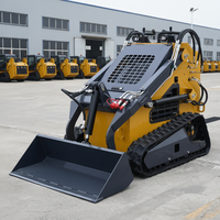 Chargeuse compacte de la série Premium, résistante aux intempéries, haute efficacité, pour travaux de construction, transport et chantier