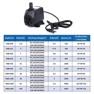 45w 2500l/h समायोज्य सबमर्सिबल एक्वेरियम वाटर पंप उच्च दबाव 220v मशीनिंग अनुप्रयोगों के लिए - Product Image 4