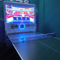 SQactivaPlay Simulateur de sport interactif de tennis de table en métal, jeu vidéo de ping-pong, appareil d'entraînement et de sparring
