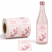 Étiquettes adhésives personnalisées pour bouteilles, vin, etc., résistantes aux rayures et aux UV, en vinyle PVC, forme personnalisée, découpe sur mesure, emballage