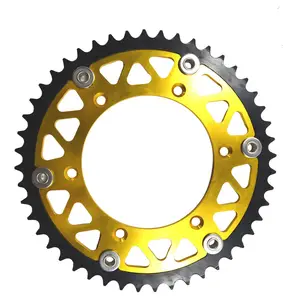 Motocross motocicleta 44t-52t 520 chain yzf450, sprockets traseiro