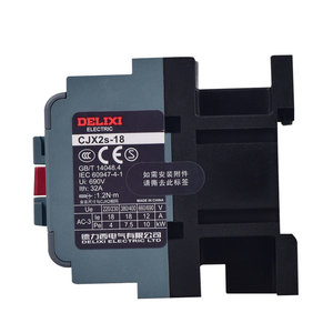 คอนแทคเตอร์ Delixi CJX2 รุ่น CJX2s-3210 3201 3211 4011 5011 6511 8011 9511 AC220V/380V 3 เฟส 50/60Hz 32A - Product Image 5