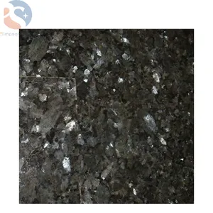 Blue Pearl free sample polished granite cheap price popular color Factory Direct Sale Stone