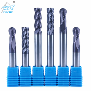 Avichf HRC 55/58/65 Carbide End phay <span class=keywords><strong>Cutter</strong></span> 4-Flute phay máy công cụ cắt với altin lớp phủ ODM/OEM tùy chỉnh - Product Image 6