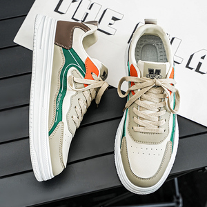 Zapatos de Skate de Precio de Fábrica para Todas las Estaciones con Empeine de PU, Zapatillas Bajas de Alta Calidad Estilo Escolar a la Moda - Product Image 3