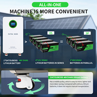 Batterie de stockage d'énergie mobile LiFePO4 DATOUBOSS 24V 51.2V 314Ah 628Ah 8Kwh 16Kwh 32Kwh pour système d'alimentation hors réseau STOCK UE Pologne