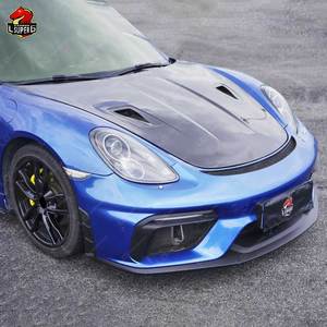 Kit de carrosserie en fibre de carbone de style GT-4 super Offre Spéciale pour Modification de voiture Porsche <span class=keywords><strong>Cayman</strong></span> 981 avec becquet de diffuseur arrière de pare-chocs avant - Product Image 4